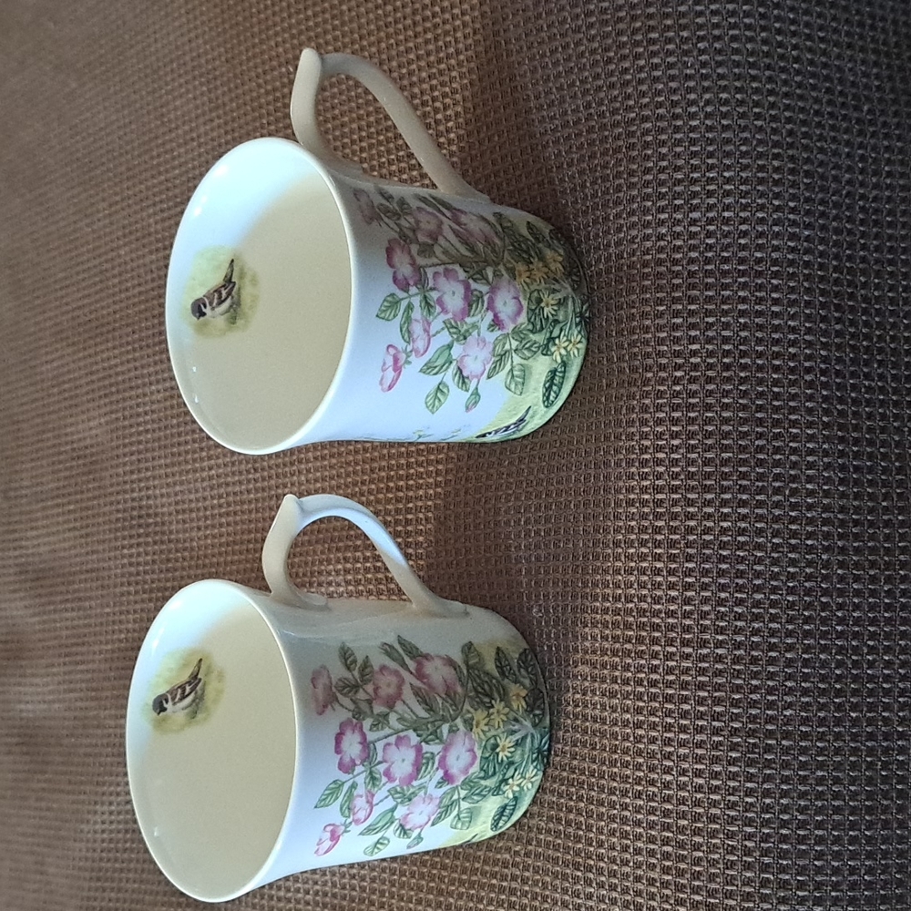 Set of 2 Royal Stuart Fine Bone China cup/mugs